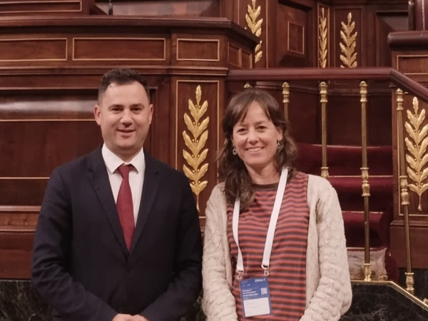 Javier Alfonso Cendón y Ana López Antía