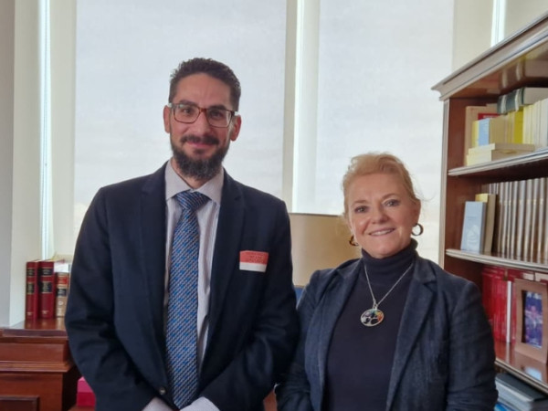 Miguel Llorente Isidro y Mónica Moreno Fernández-Santa Cruz