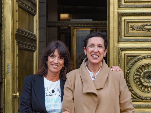 Pilar Calvo Gómez y Mónica Aguado Alonso