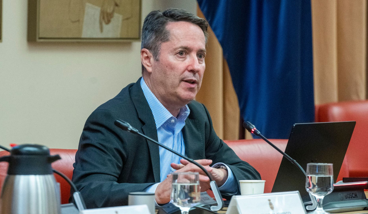 Ignacio Cirac, director de la División de Teoría del Instituto Max Planck de Óptica Cuántica, durante su intervención en la sesión